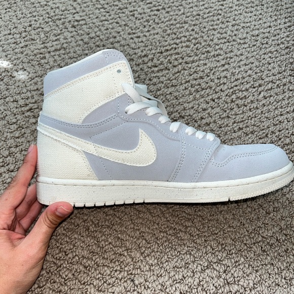 Nike Air Jordan 1 Retro High OG Craft Ivory size 8 high top sneakers - Picture 1 of 7